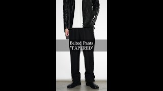 Belted Pants - \