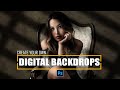 Creating Digital Backgrounds in Photoshop