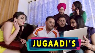 Jugaadi's - Nachattar Gill and Feroz Khan | Punjabi Comedy Movie | Kumar Films | Comedy