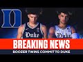 BREAKING: Cameron and Cayden Boozer commit to Duke Blue Devils | No. 2 & No. 21 overall prospects