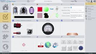 34 BLUE Open Studio Widgets personnalisés