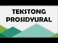 TEKSTONG PROSIDYURAL