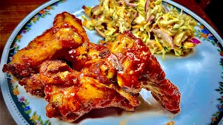 My husband's favorite dinner recipe! Simple and very delicious | chicken wings | chicken recipe