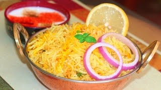 How to make Quick Plain Biryani Recipe | Indian Spicy Rice Video Recipe by Bhavna