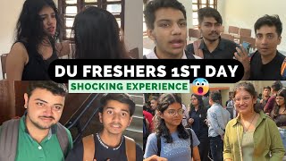 Freshers First Day Experience in Delhi University 2022 😮| DU Orientation | Vlog 15