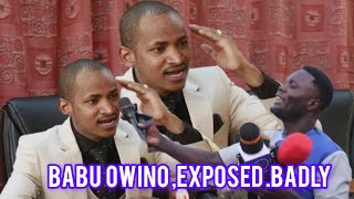 BABU OWINO‼️ EXPOSED BADLY,  ⁉️WACHA KUDANGANYWA NA WAKIKUYU 😢❌️⭕️