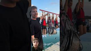 Last Person Hanging Wins $10,000  #mrbeast #shorts #mrbeastshorts #trending #viralvideo #ytshorts