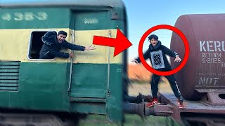 Living in a Train for 24 Hours!😱