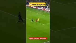 🛑 At gibi koştu, topu kaptı ve zor bir GOL attı. Hepsi harika teknikler. #futbol #football #goal #