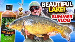 Summer Carp Fishing vlog at Lin brook Fishery 2022 with Ben Parker