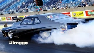 CHRIS REDDEN'S NASTY NOVA  RUNS 7.71@172.57 AT ROUTE 66 7-5-13