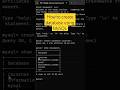 Create database using MySQL #shortsfeed #viral #viralvideo #youtubeshorts #viralshorts #ytshorts