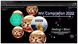 Agar.io - Win Compilation #2022 Feeling #agario Flacko - Feeling - SiLenT