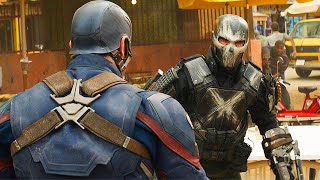 Captain America vs Crossbones - Fight Scene - Captain America: Civil War (2016) Movie CLIP HD
