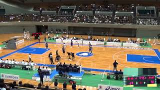 宮城vs茨城(4Q)高校バスケ 2015 わかやま国体少年男子バスケ決勝