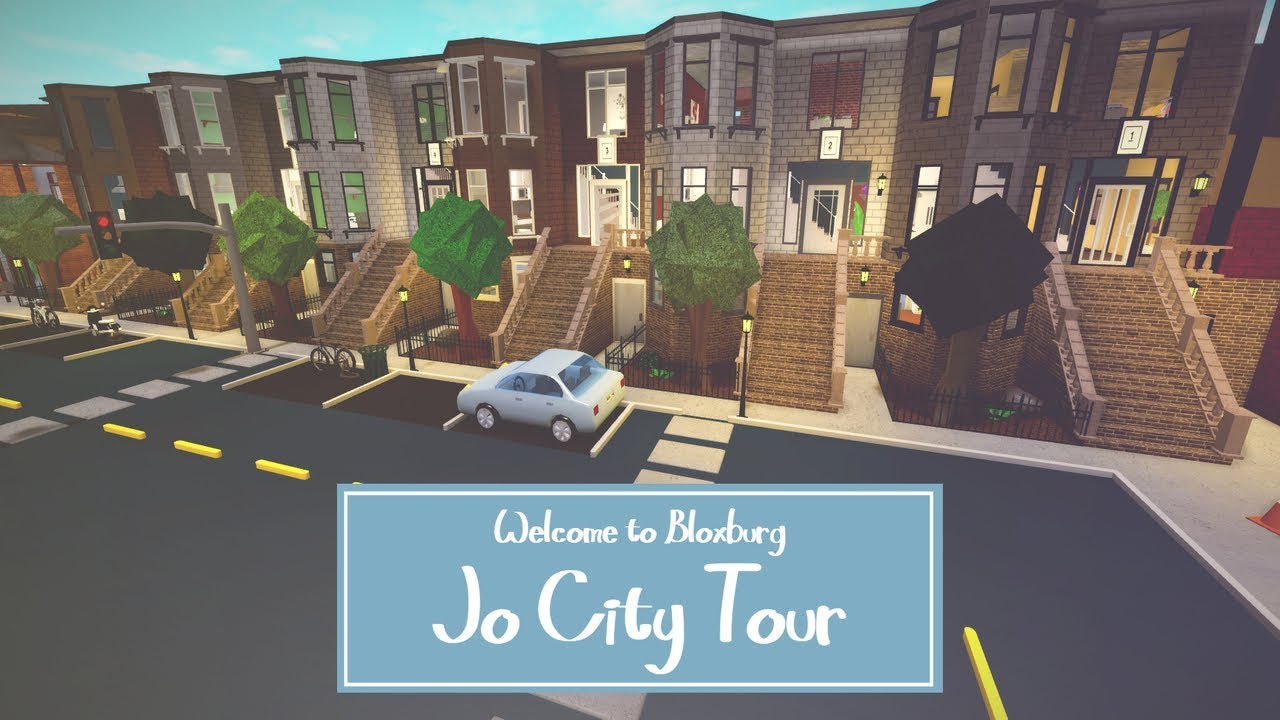 Jo City Tour - Roblox - Welcome To Bloxburg - YouTube