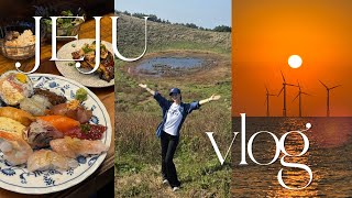 먹고만 온 제주도 Vlog. l 제주도 또간집 l 맛집 추천 l 제주 에어비앤비 추천 l 금오름 오르기 l 제주도 최애 해장국집