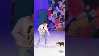 Yoongi and Shooky dance challenge #bangtan #bt21shooky #minyoongi #shorts