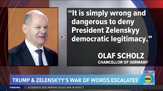 Russia launches 'massive' attack into Ukraine amid Trump-Zelenskyy dispute