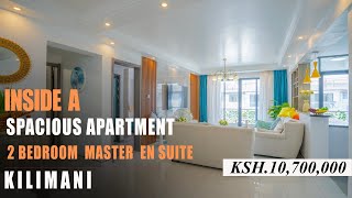 Inside Ready to Occupy Luxurious 2 - Bed Apartment in Kilimani, Nairobi | Kenya