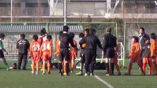 20140222151555: 千葉市小学生サッカー大会 準々決勝 G vs JSC 1-2 終了直後