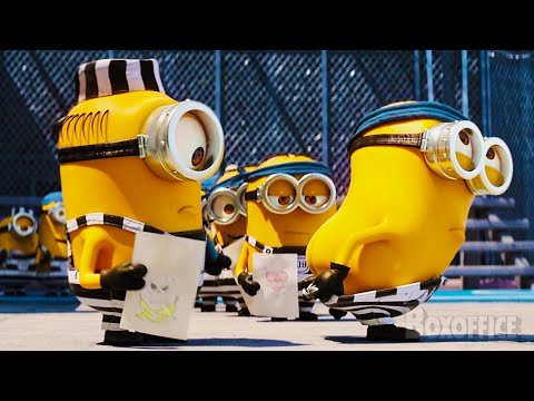 Minions in Jail Despicable Me 3 CLIP 4K