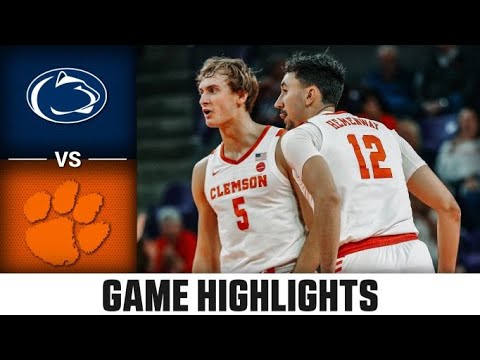 Penn State Vs. Clemson Men's Basketball Highlights (2022-23) - YouTube