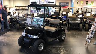 Black 2015 E-Z-GO RXV LSV @ Revel 42 Golf Carts and Power Sports