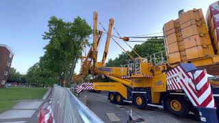 LIEBHERR LTM 1750-9.1 Ainscough Crane Hire slow boom lift