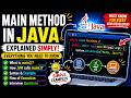 Master the Java Main Method | Syntax, Execution Flow & Interview Questions