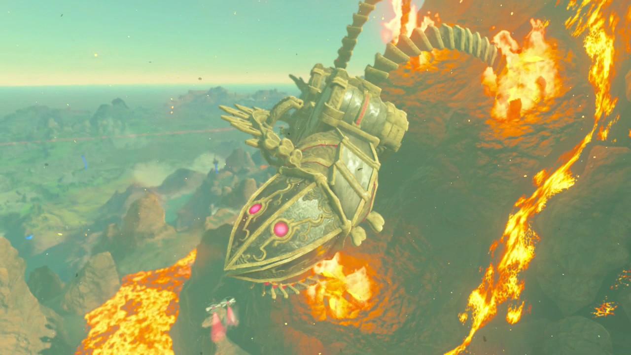 Zelda Breath Of The Wild Divine Beast