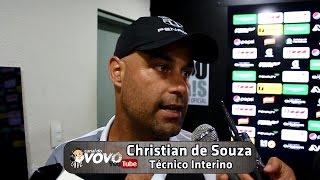 [Copa do Nordeste '16] Coletiva Christian de Souza - Pré-jogo Ceará SC X Santa Cruz FC