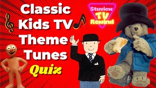 Classic Kids TV Theme Tunes Quiz | TV Quiz #20
