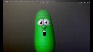 Larry the Cucumber 3D Animation Test (Blender)