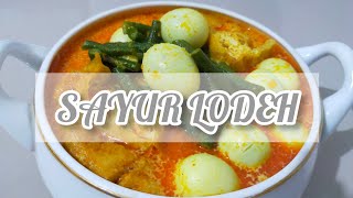 Ide masakan sehari hari  Di jamin Nambah Nasi |Resep sayur Lodeh | Lodeh kacang panjang