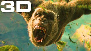 4K 3D • Into The Hollow Earth - Godzilla vs. Kong (7.1 Audio)