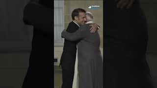 PM #Modi meets French President Macron at the Elysee Palace | #shorts #india #france #narendramodi