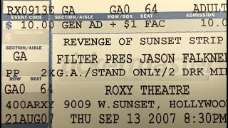 Jason Falkner - Live at the Roxy - Los Angeles, California - September 13, 2007 (FULL CONCERT)