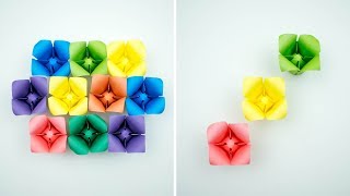 Origami Flower - How To Make Flower - Paper Craft - DIY