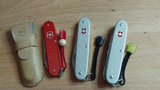 3 Victorinox que je garderais pour chaque taille! Alox, Cadet , Pioneer et Farmer X!