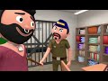 ATM ME CHORI | joke of | pagal beta | desi comedy video | cartoon comedy | The Animo Fun#motupatlu