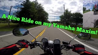 Short Ride on the XJ700 Maxim!