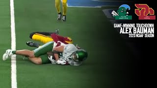 Alex Bauman | Somehow Secures Catch For GAME-WINNING Touchdown | TULN@USC | 2023 NCAAF SEASON