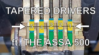 (23) The Theory of Picking Tapered Drivers