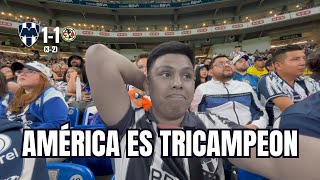 REACCIONANDO AL RAYADOS 1-1 AMERICA | AMERICA ES CAMPEÓN DE LA LIGA MX | NOS FALTO LUCAS OCAMPOS