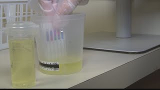 Point of collection drug test