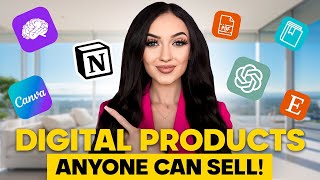 10 Digital Product Ideas YOU Can Sell Online & Make MONEY + (HOW TO START)