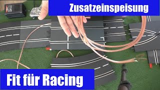 Für Einsteiger: Zusatzeinspeisung für die Carrera Digital Bahn. 124 oder 132. So sollte es gehen!