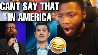 AMERICAN REACTS TO UK Most OFFENSIVE Jokes EVER Told By British Comedians!