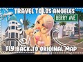 HOW TO **TRAVEL TO LOS ANGELES & FLY BACK TO ORIGINAL MAP** IN BERRY AVENUE UPDATE 35 ✈️✨️